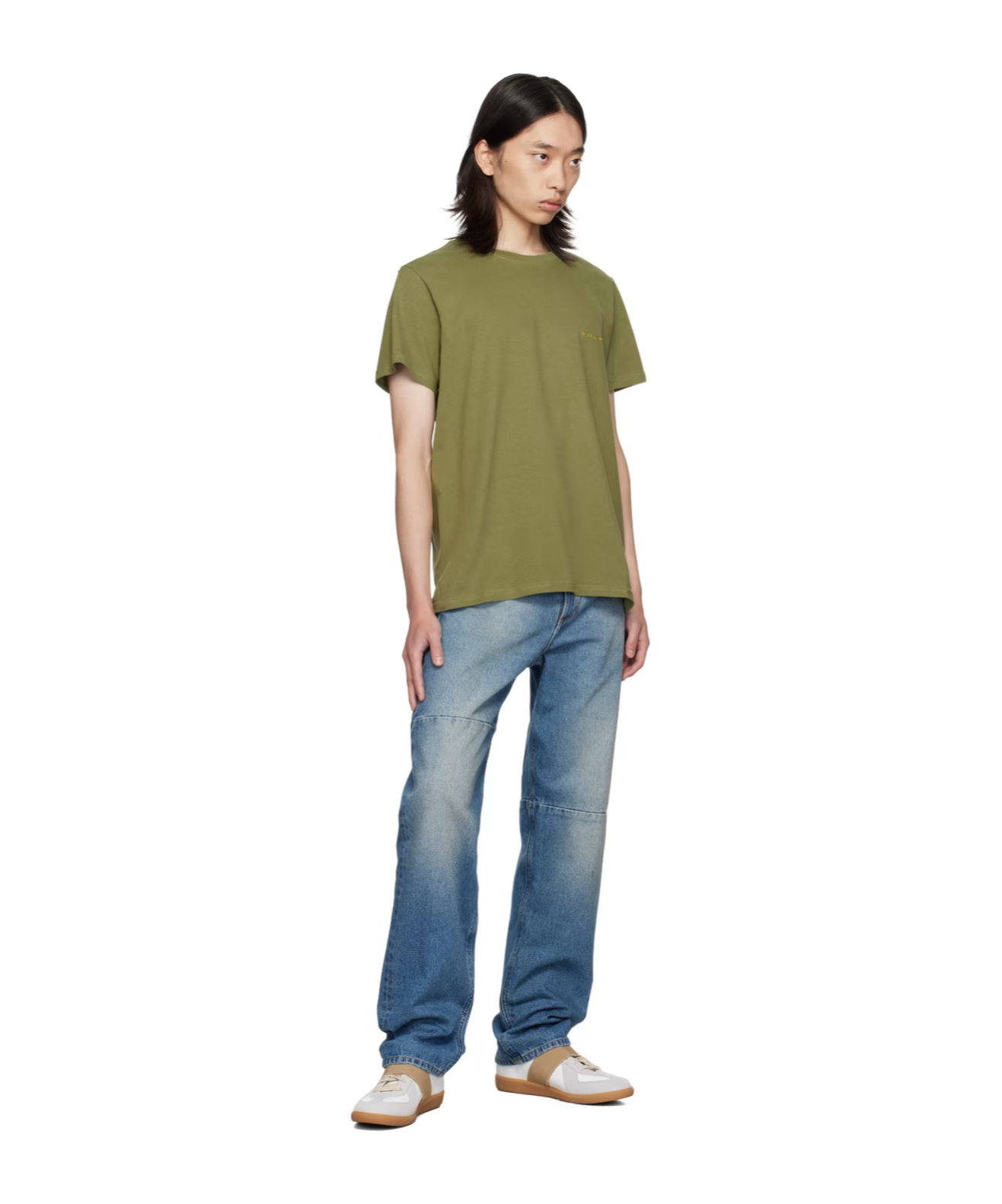 Isabel Marant Zafferh Short-sleeved T-shirt In Green