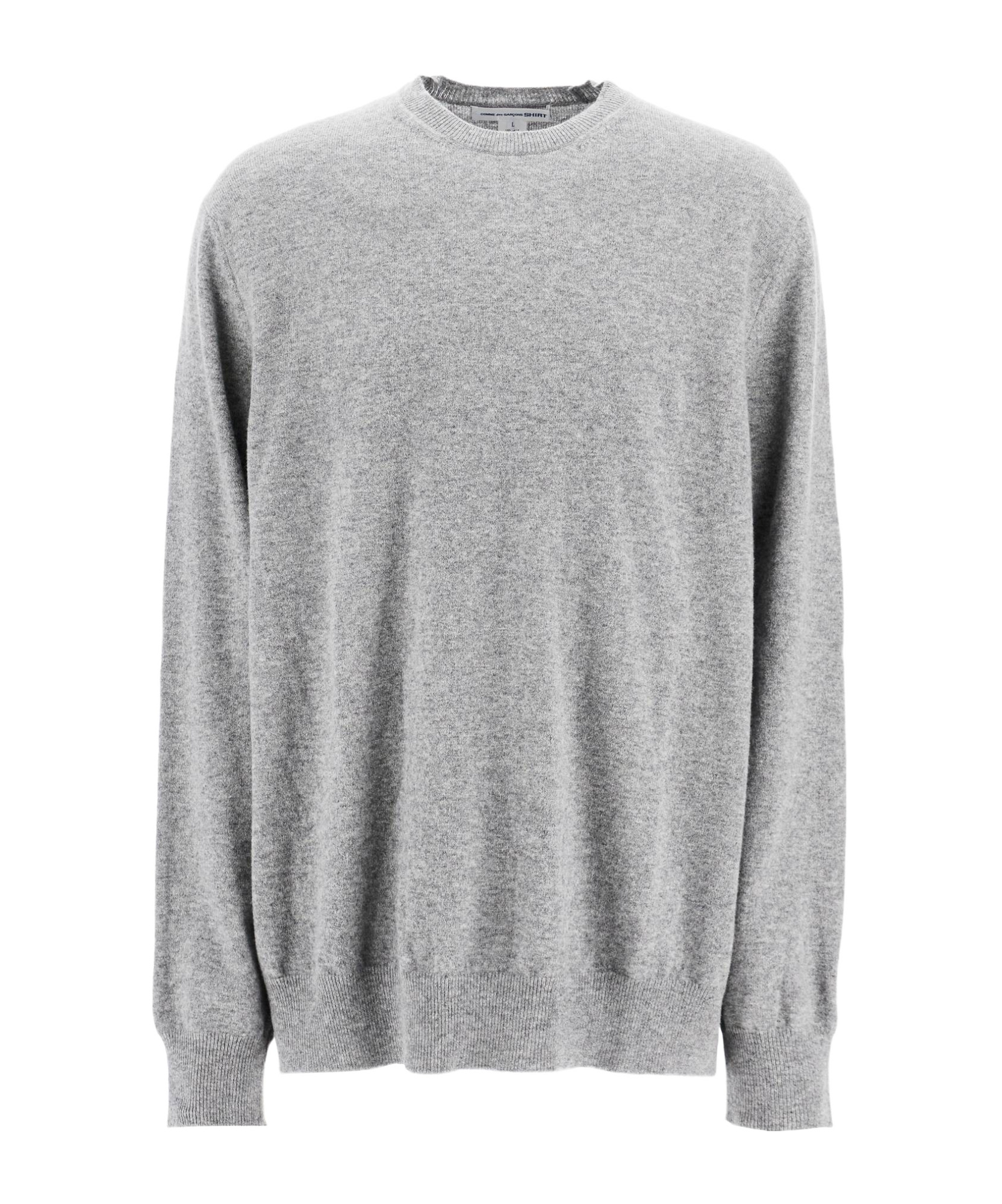 Comme Des Garçons Wool Sweater In Gray