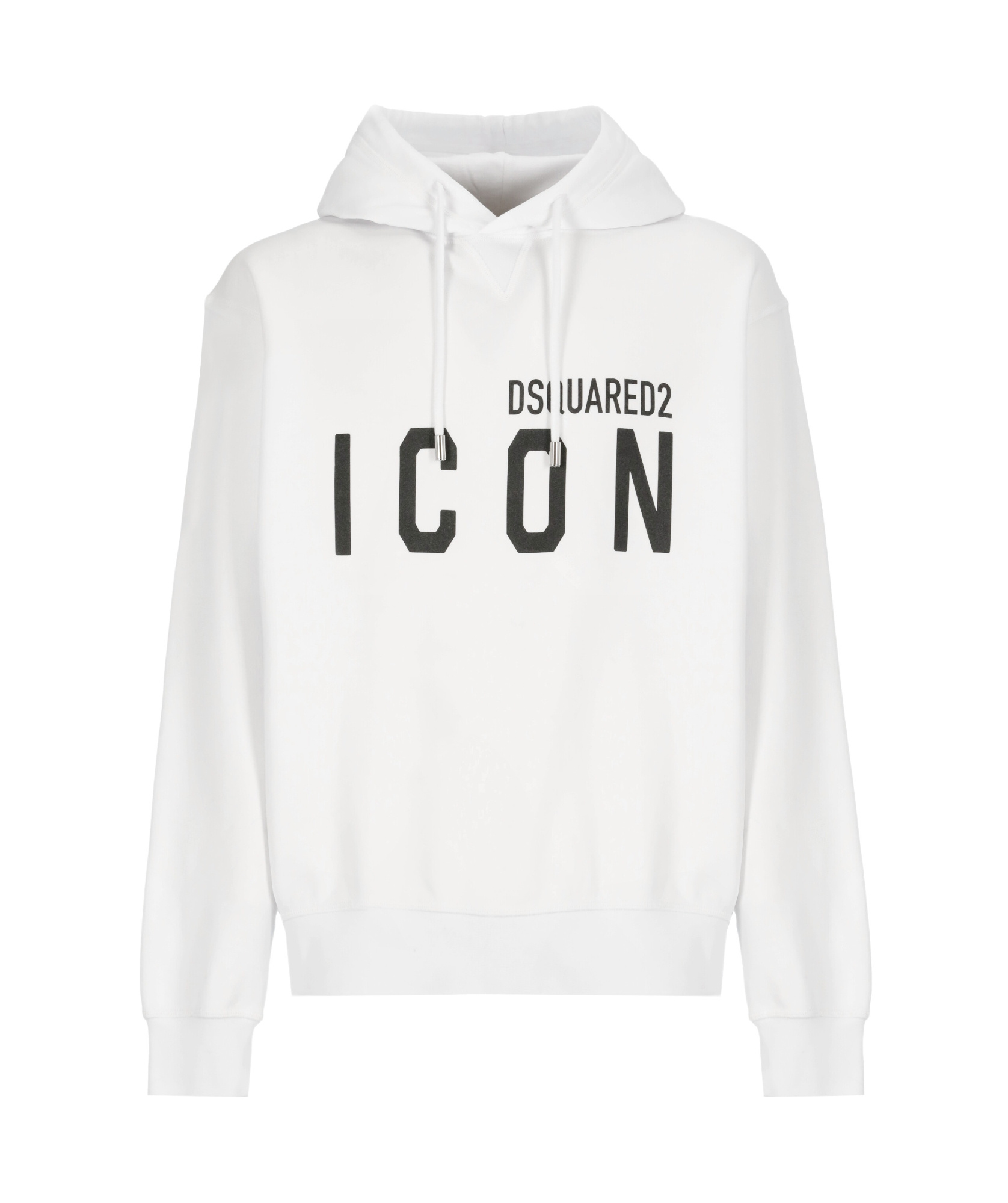 DSQUARED2 LOGO-PRINT HOODIE