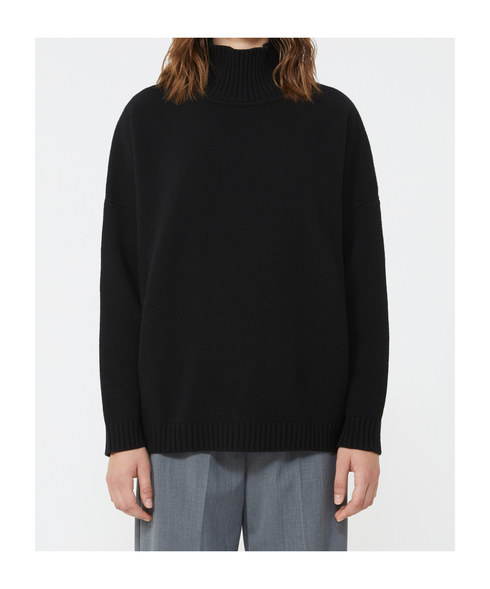 Weekend Max Mara Turtleneck Jumper In Black
