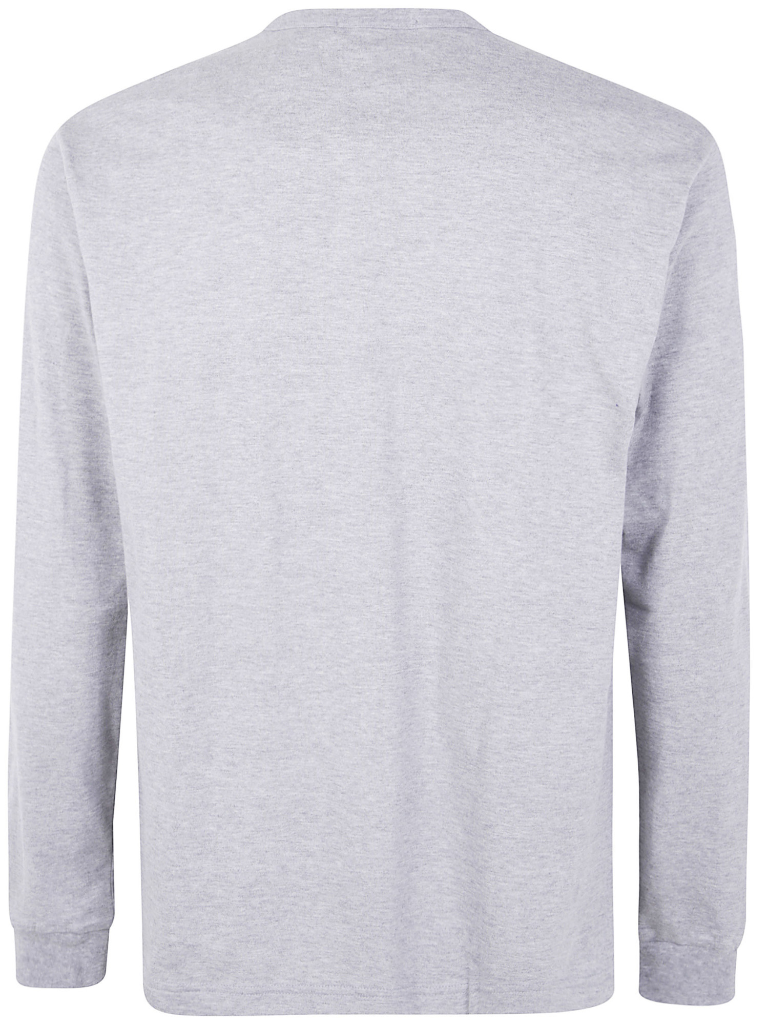 Comme Des Garçons Homme Long Sleeved T-shirt In Gray