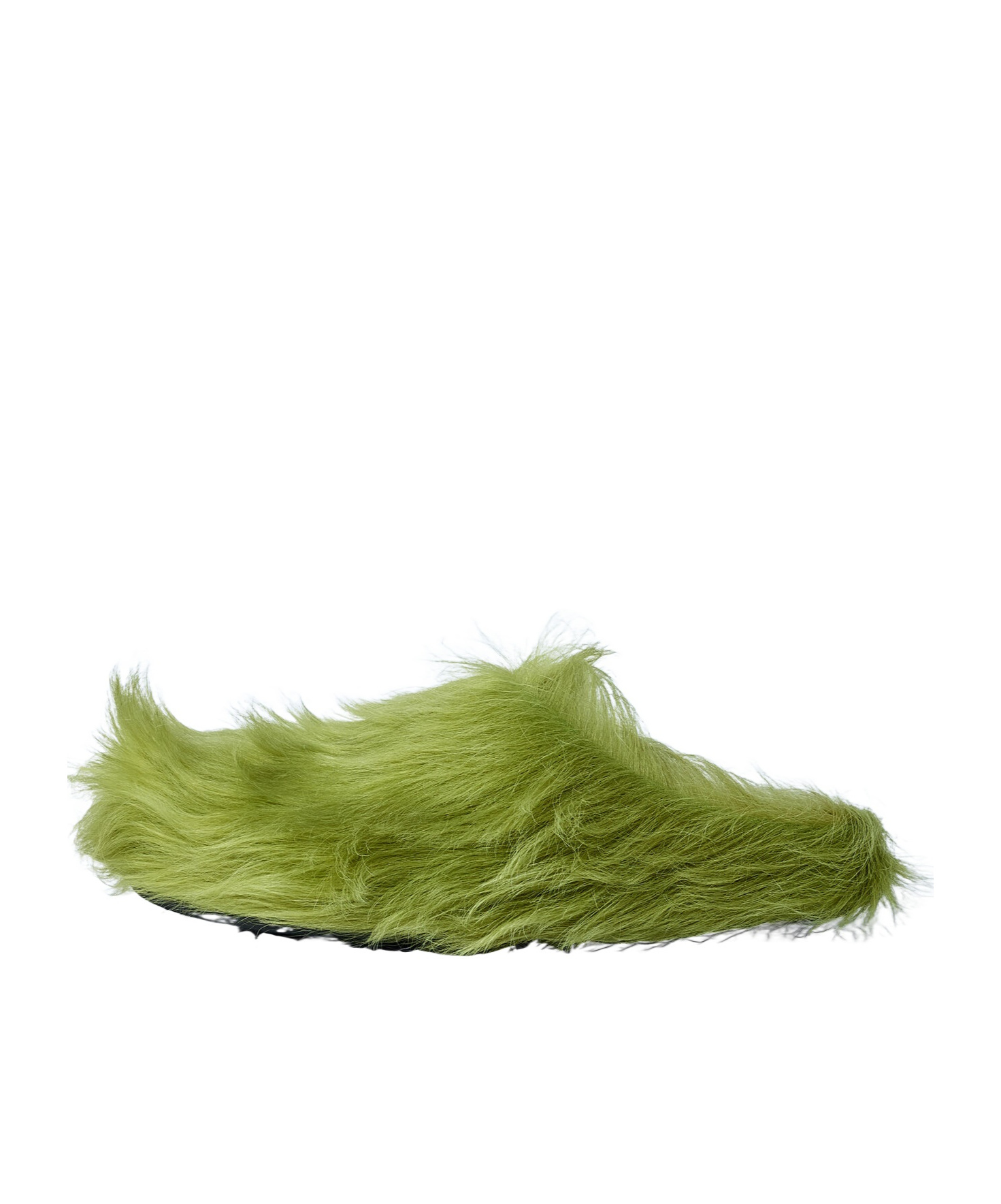 Marni Fussbett Round Toe Slip-on Mules In Green