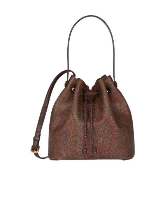 ETRO SMALL PAISLEY BUCKET BAG