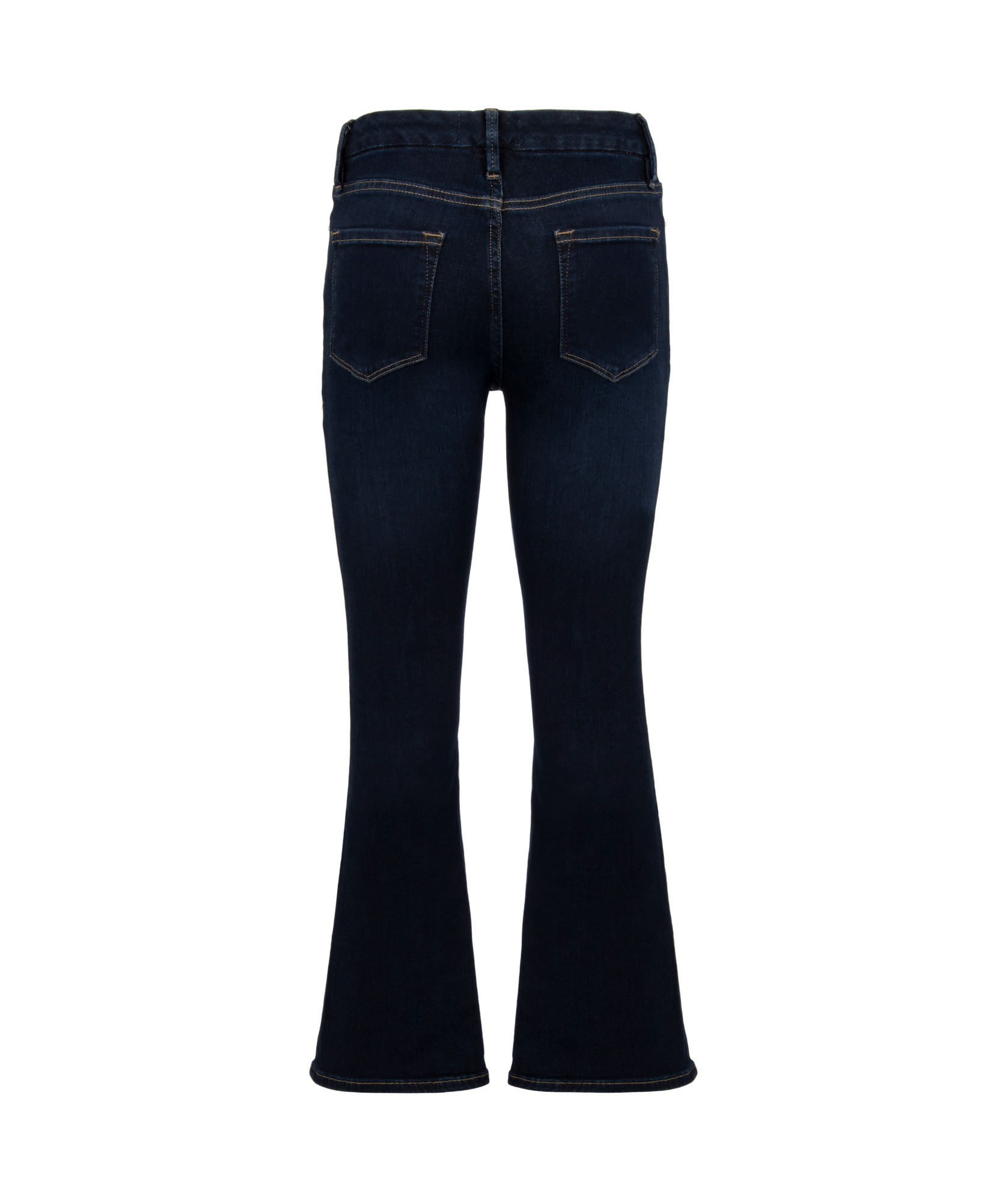 FRAME CROPPED FLARED JEANS