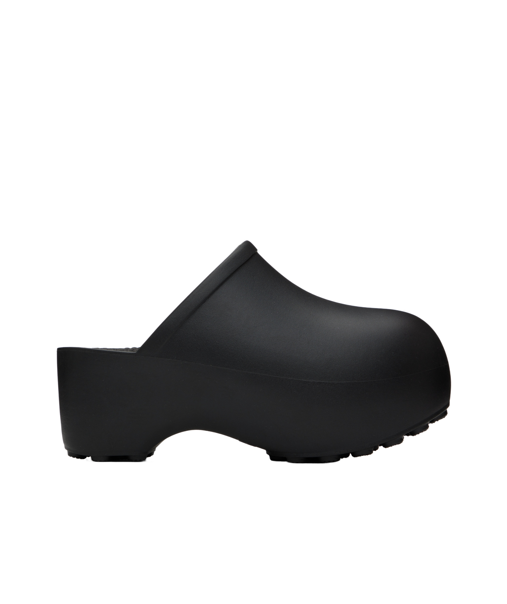 Praying Platform Mules In Black