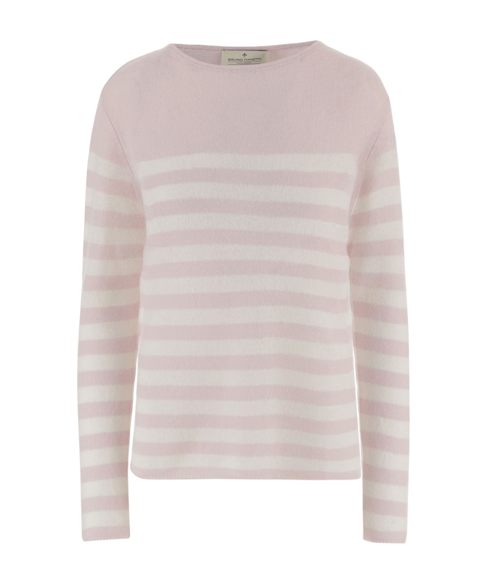 Bruno Manetti Long-sleeved Sweater In Pink