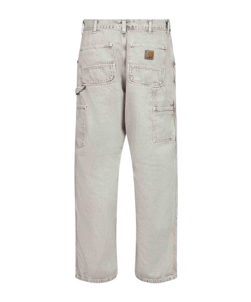 Carhartt Ip Mens Opuntia Double Knee Multi-pockets Denim Trousers In Gray