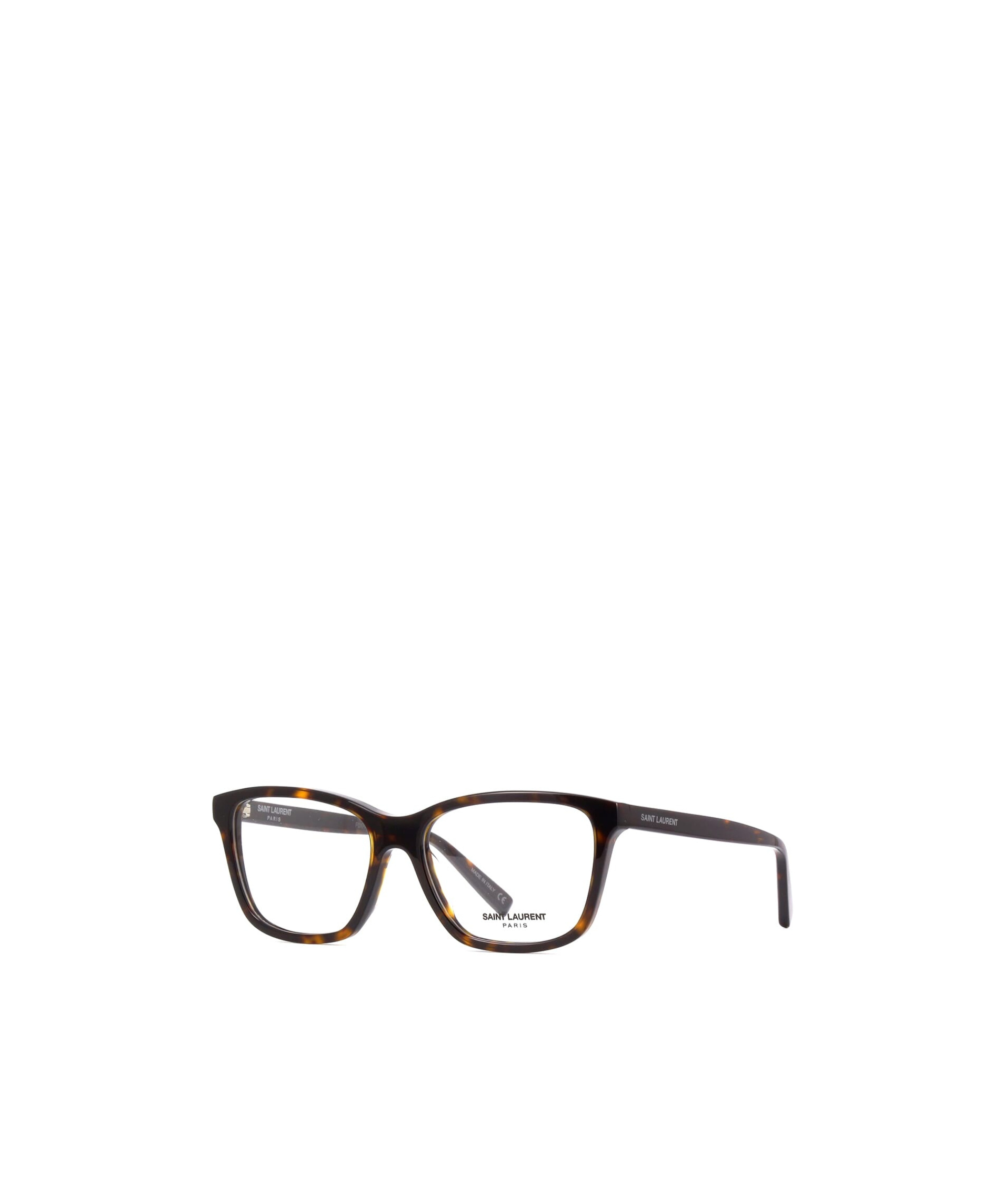 Saint Laurent Square Frame Glasses In Black