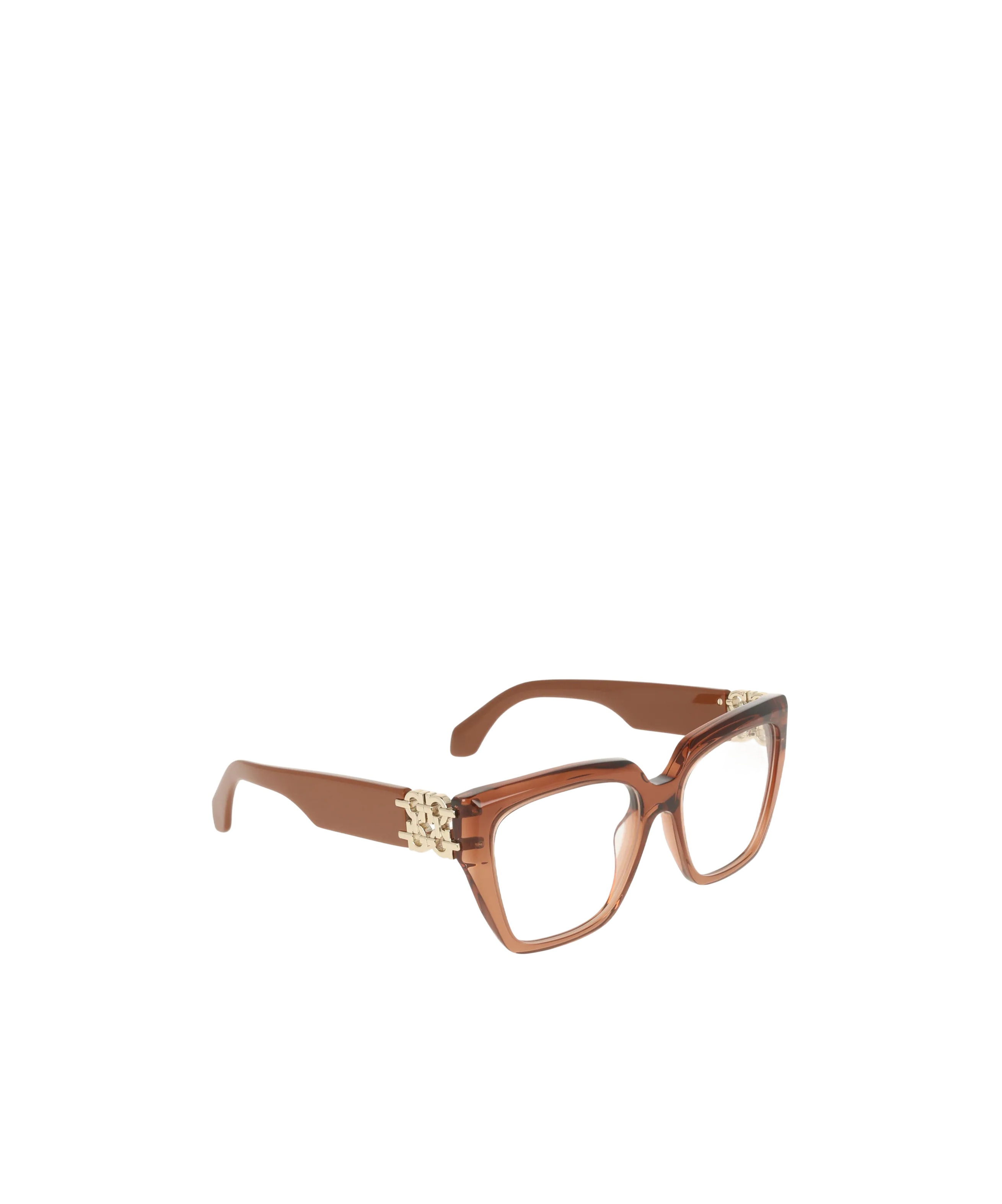 Ferragamo Optical Glasses In Brown