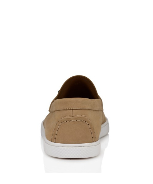 Christian Louboutin Reversed Nubuck Leather Loafers