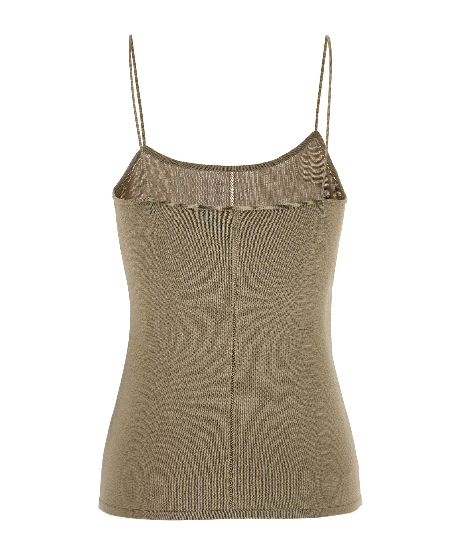 Lemaire Openwork Top Tops Beige In Gray