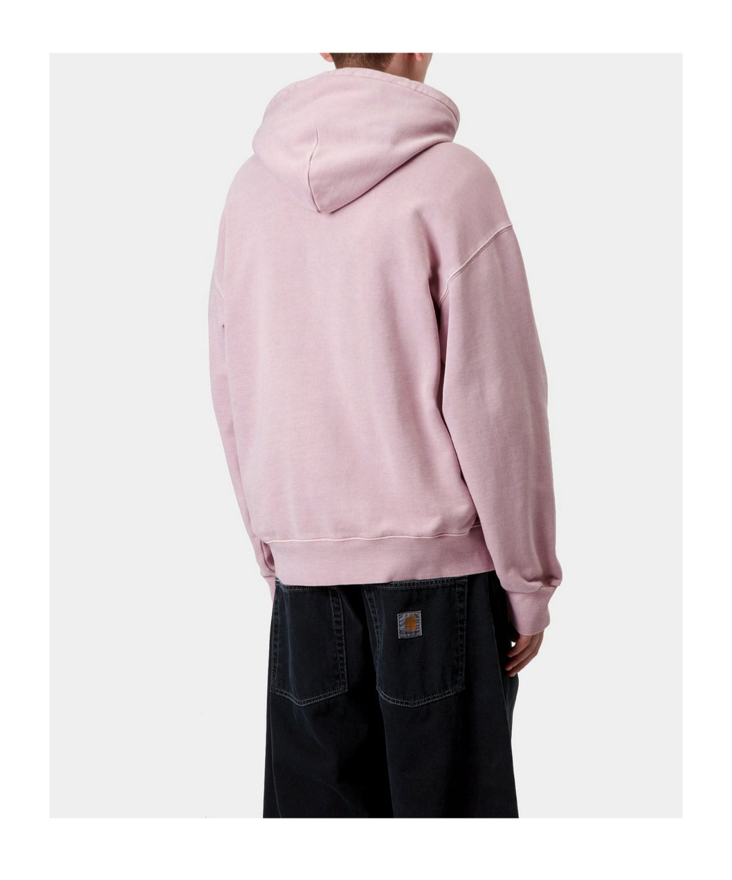 Carhartt Nelson Hoodie Sweatshirt Hortensia In Pink