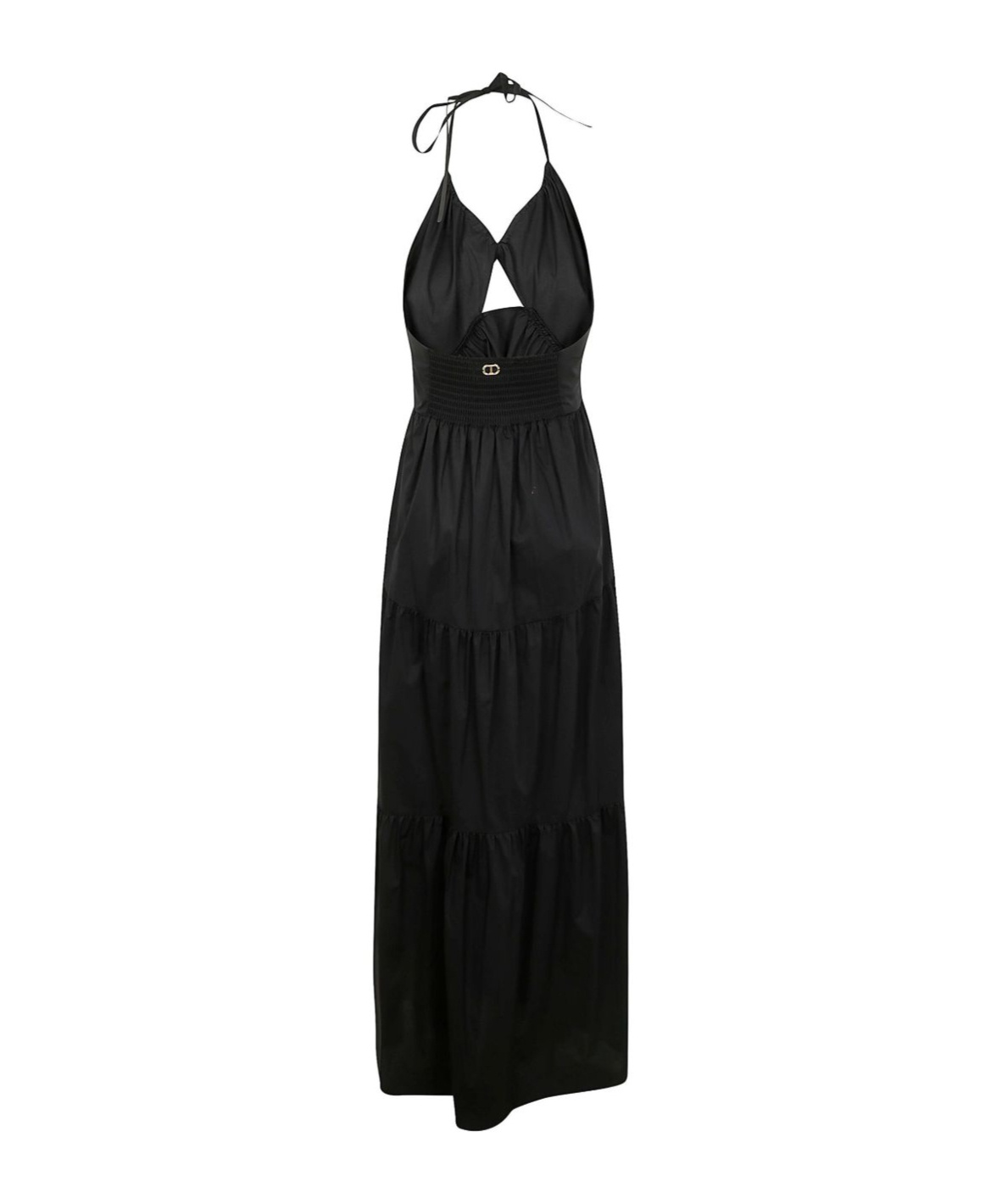 Twinset Tie-fastening Cut-out Maxi Dress