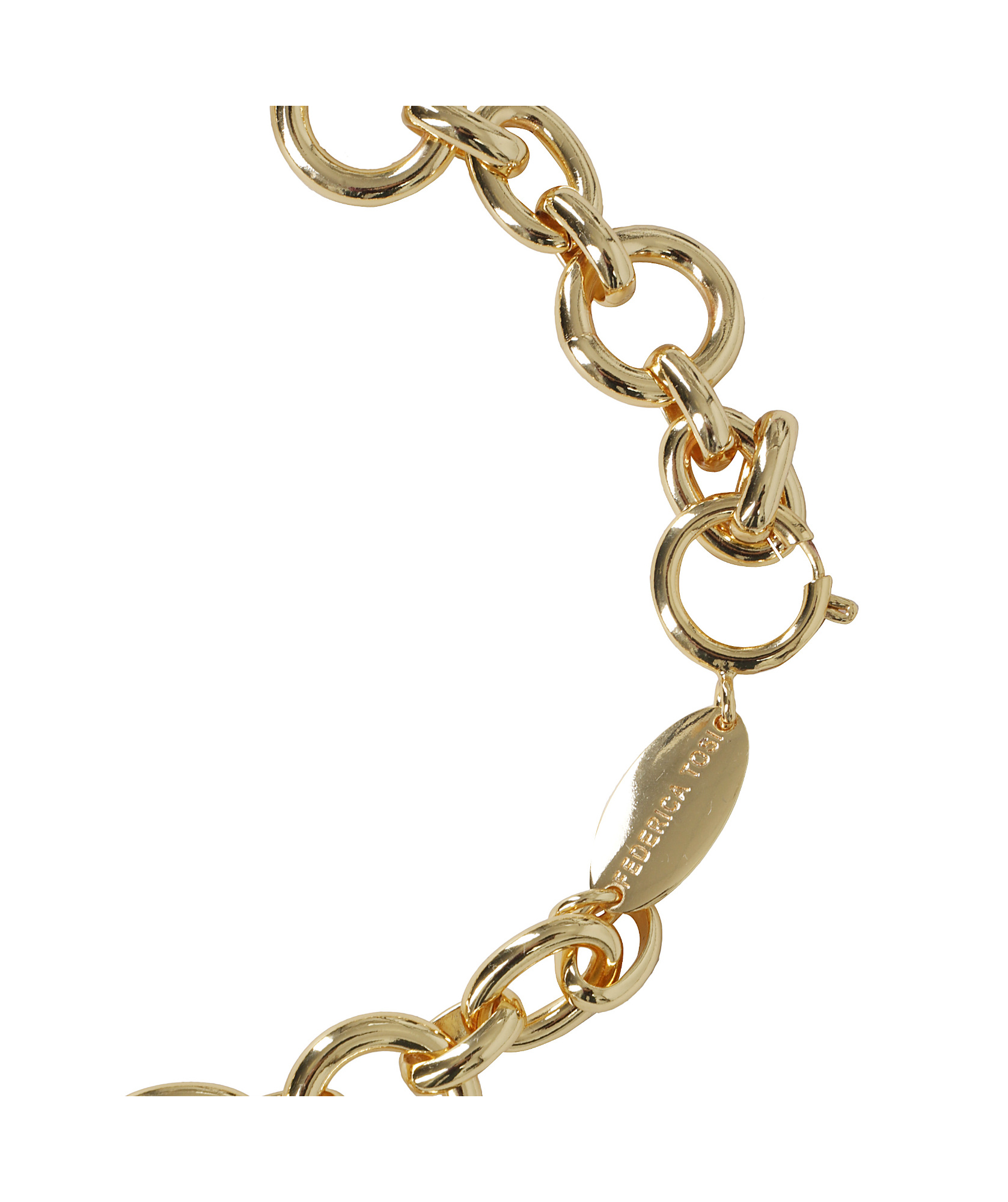 Federica Tosi Charlotte Necklace In Yellow