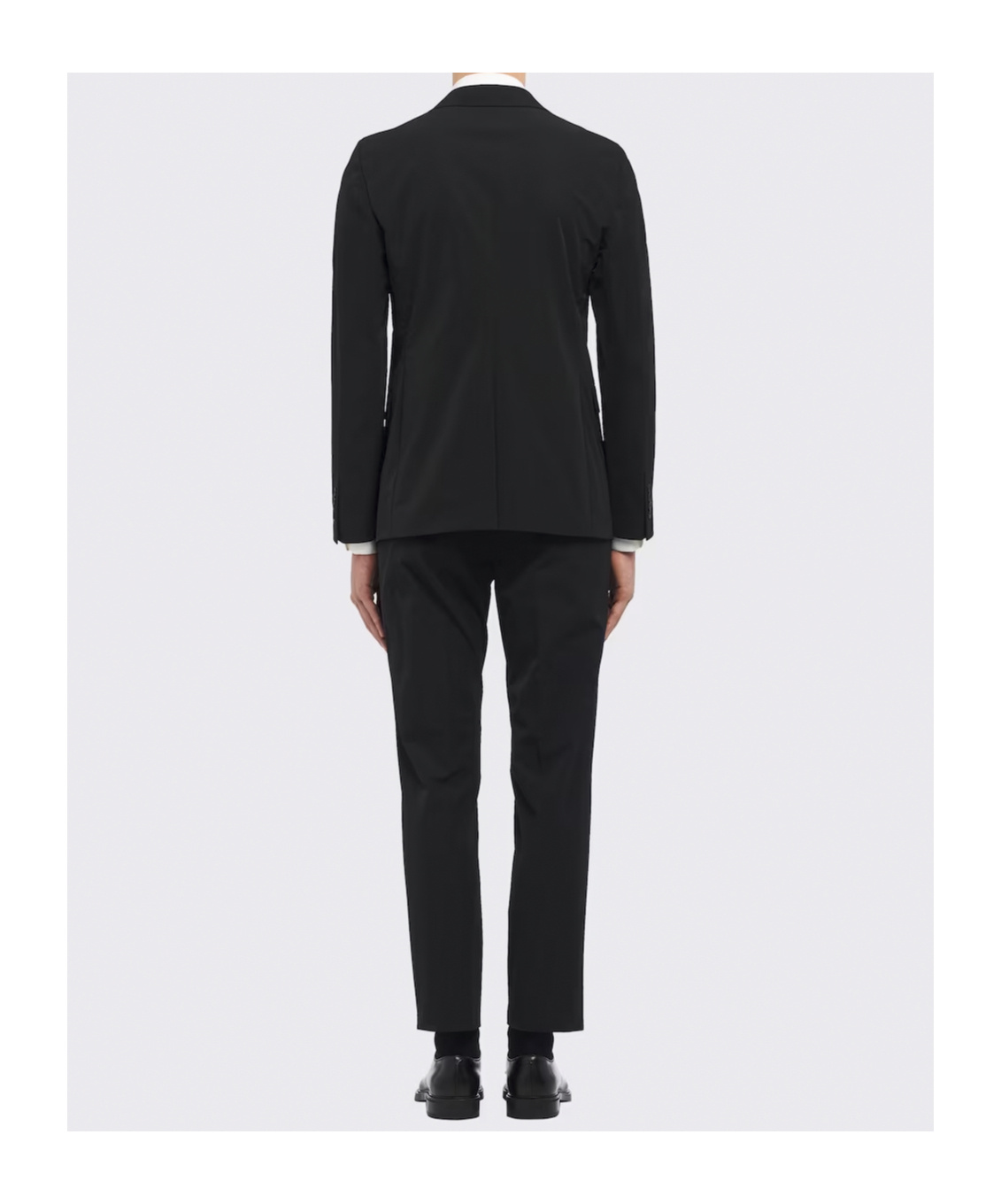 Prada Slim Fit Two Piece Suit In Black