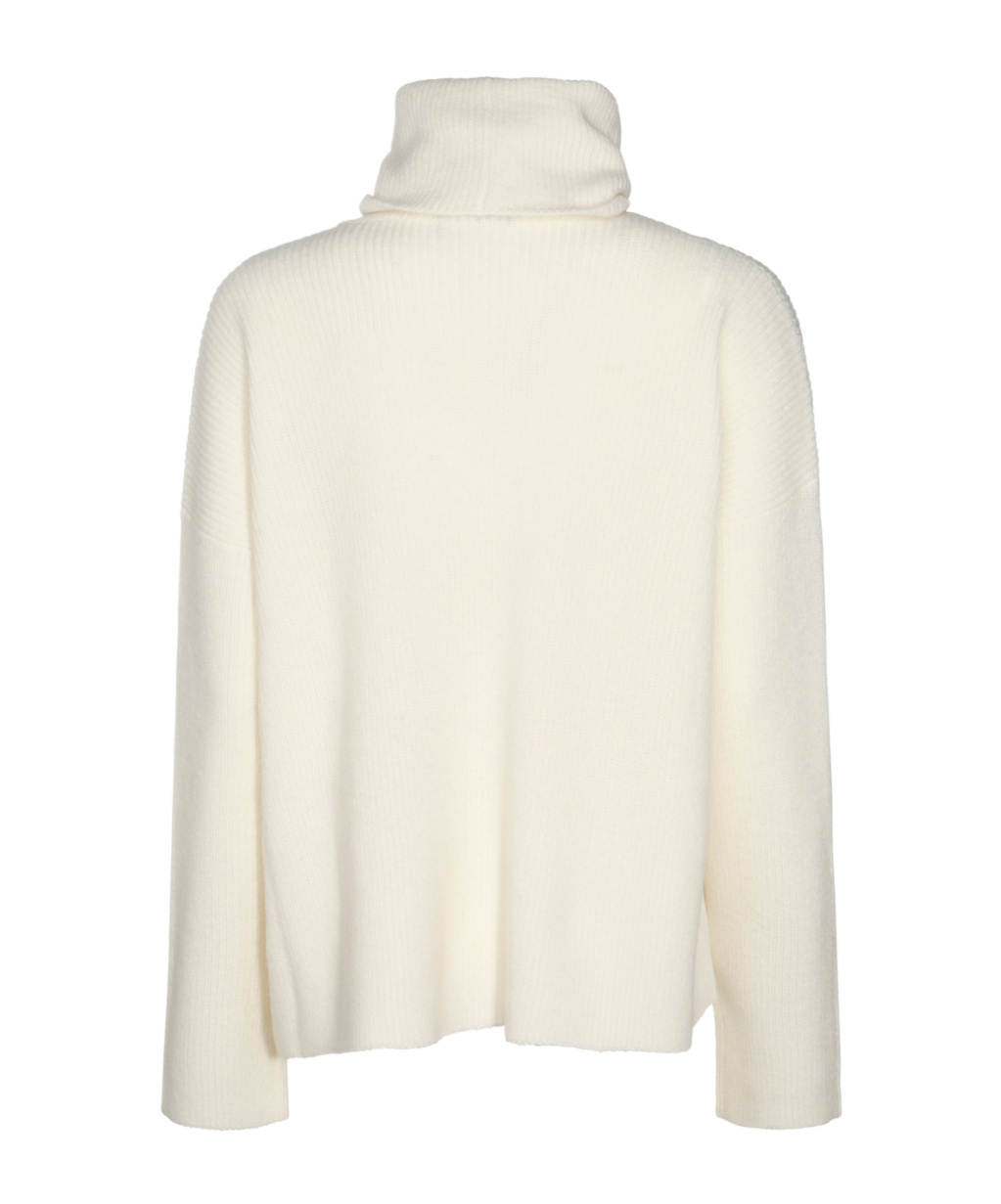 Fabiana Filippi White Wool Knitwear In White