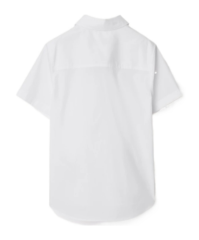 Burberry Classic-collar Button-up Shirt In White