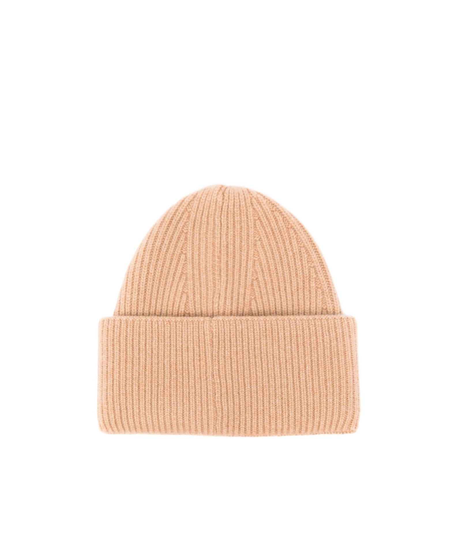 Laneus Ribbed Beanie In Neutral