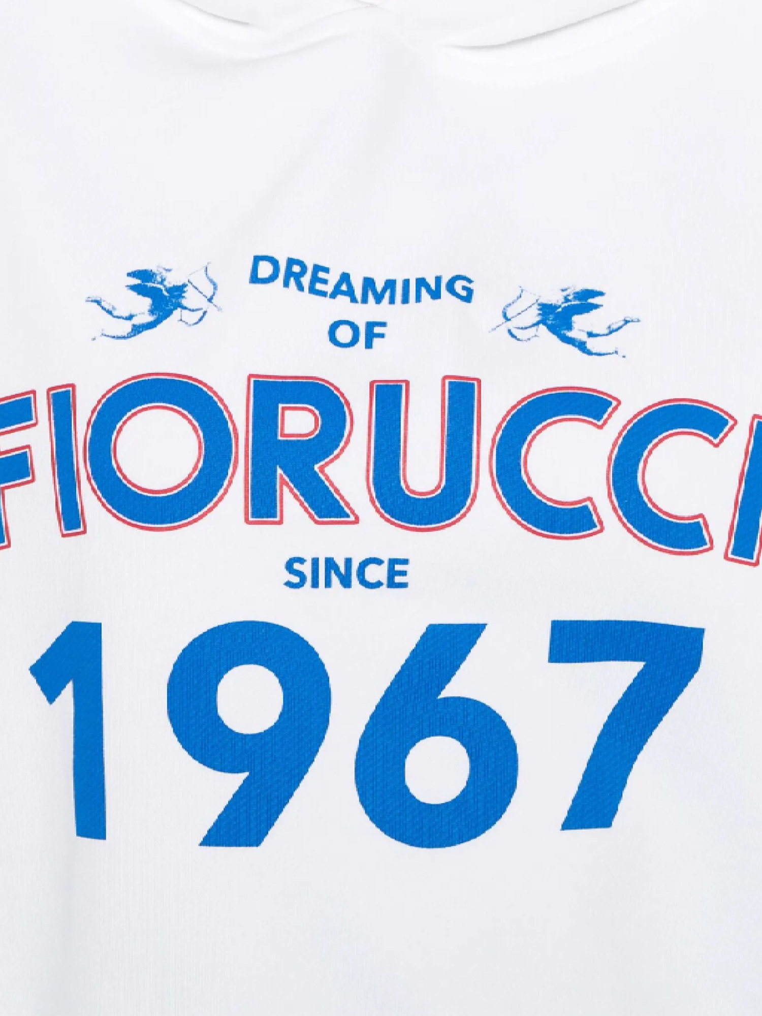 Fiorucci Dreaming 1967 Hoodie In White
