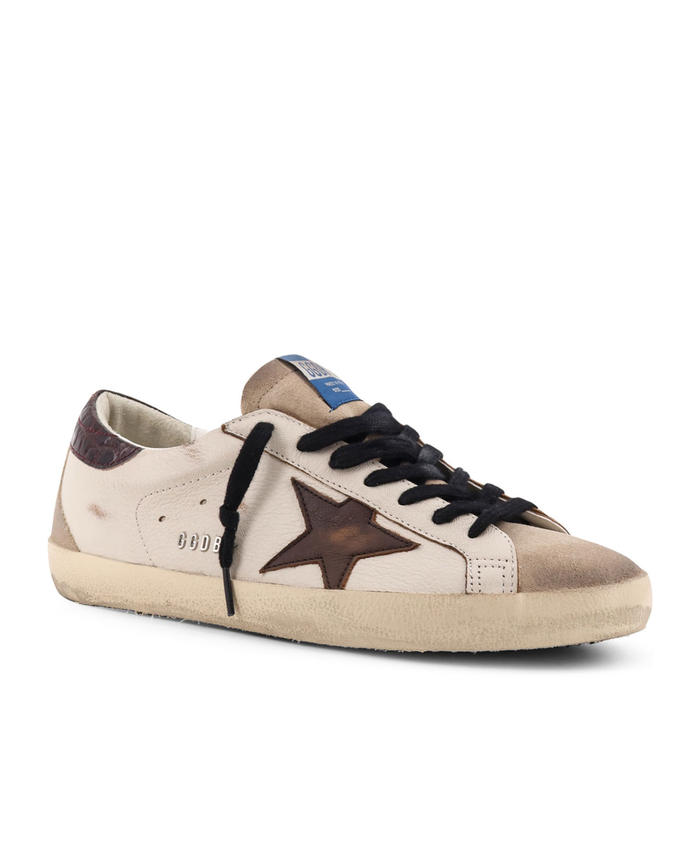 Golden Goose Deluxe Brand Men Super-star Classic With Spur Leather Low-top Sneakers