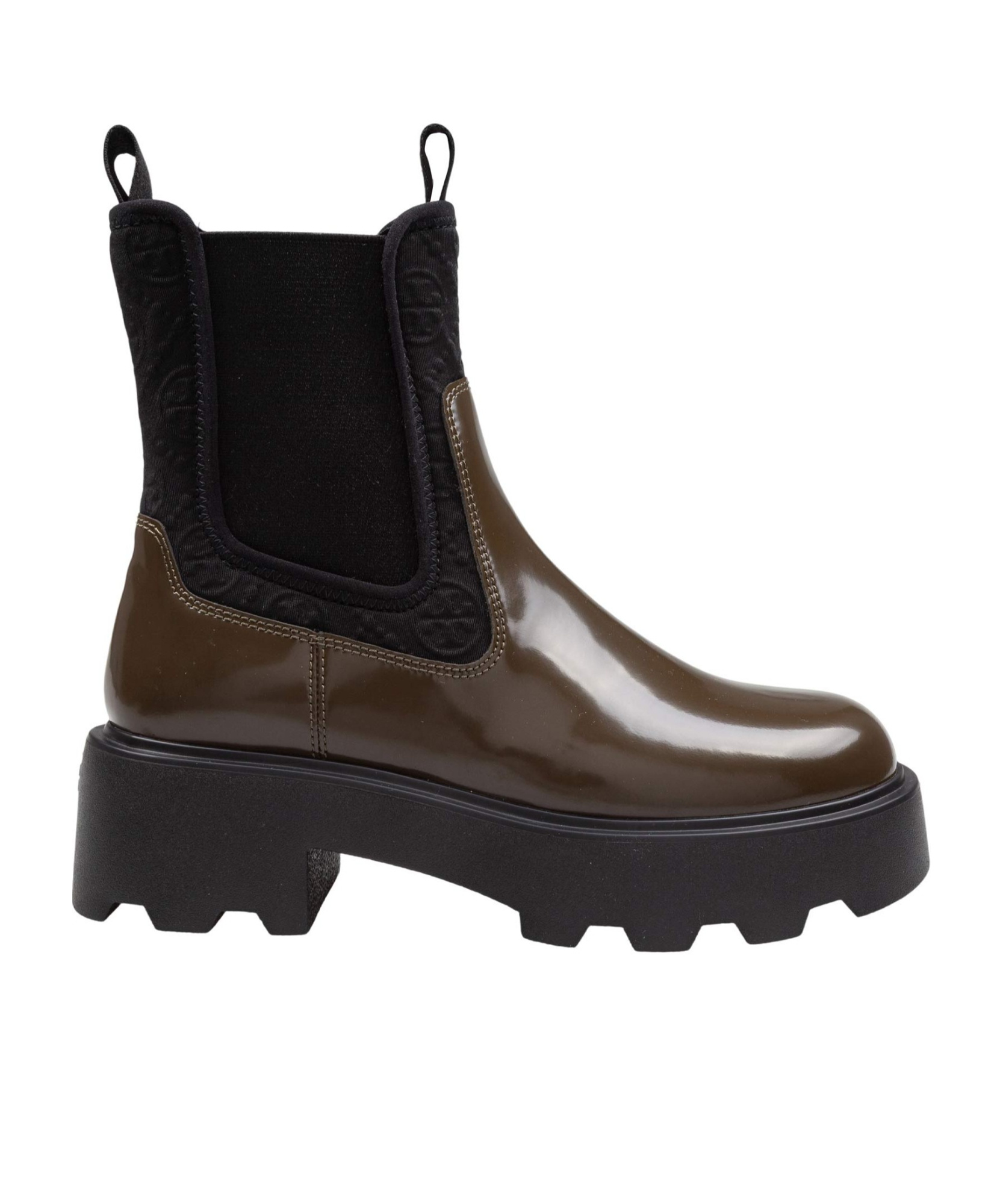 Tory Burch 65mm T-monogram Chelsea Boots In Black