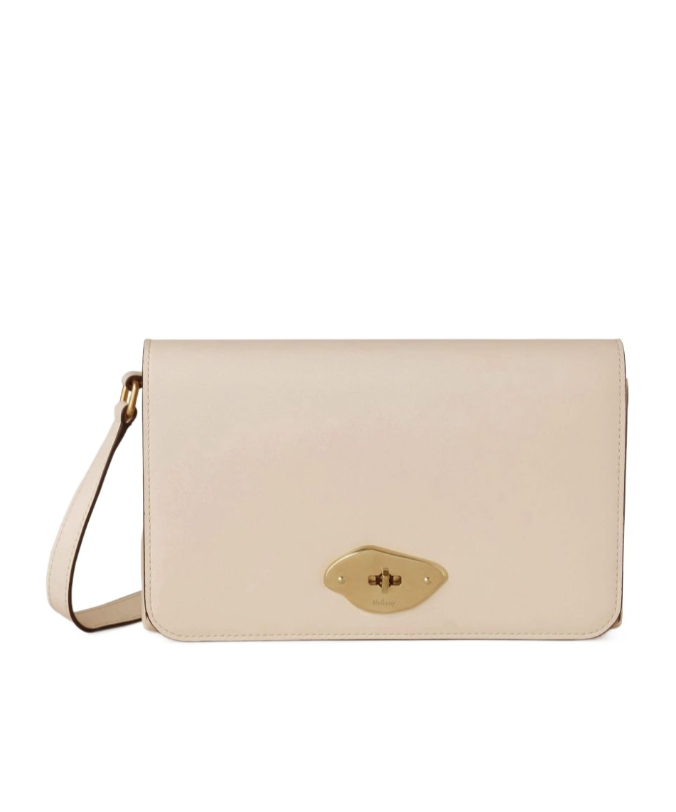 Mulberry Lana Leather Shoulder Bag In Nude