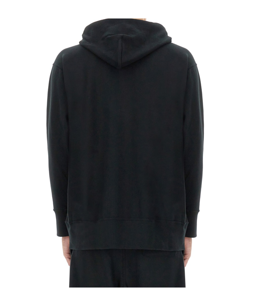 Undercover X Champion Hoodie In Black