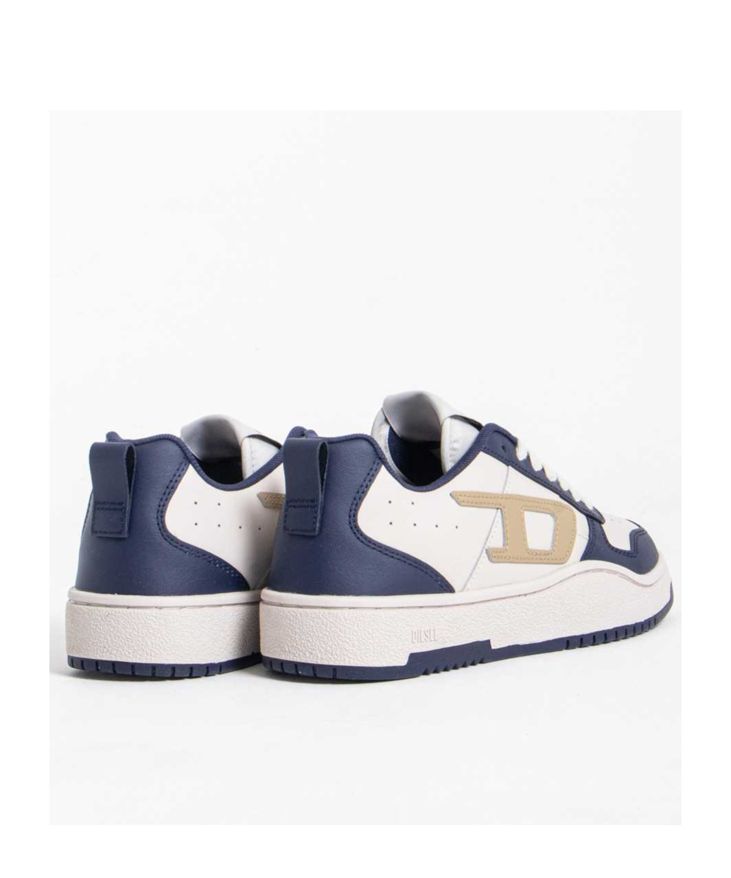 Diesel Logo Sneakers In White