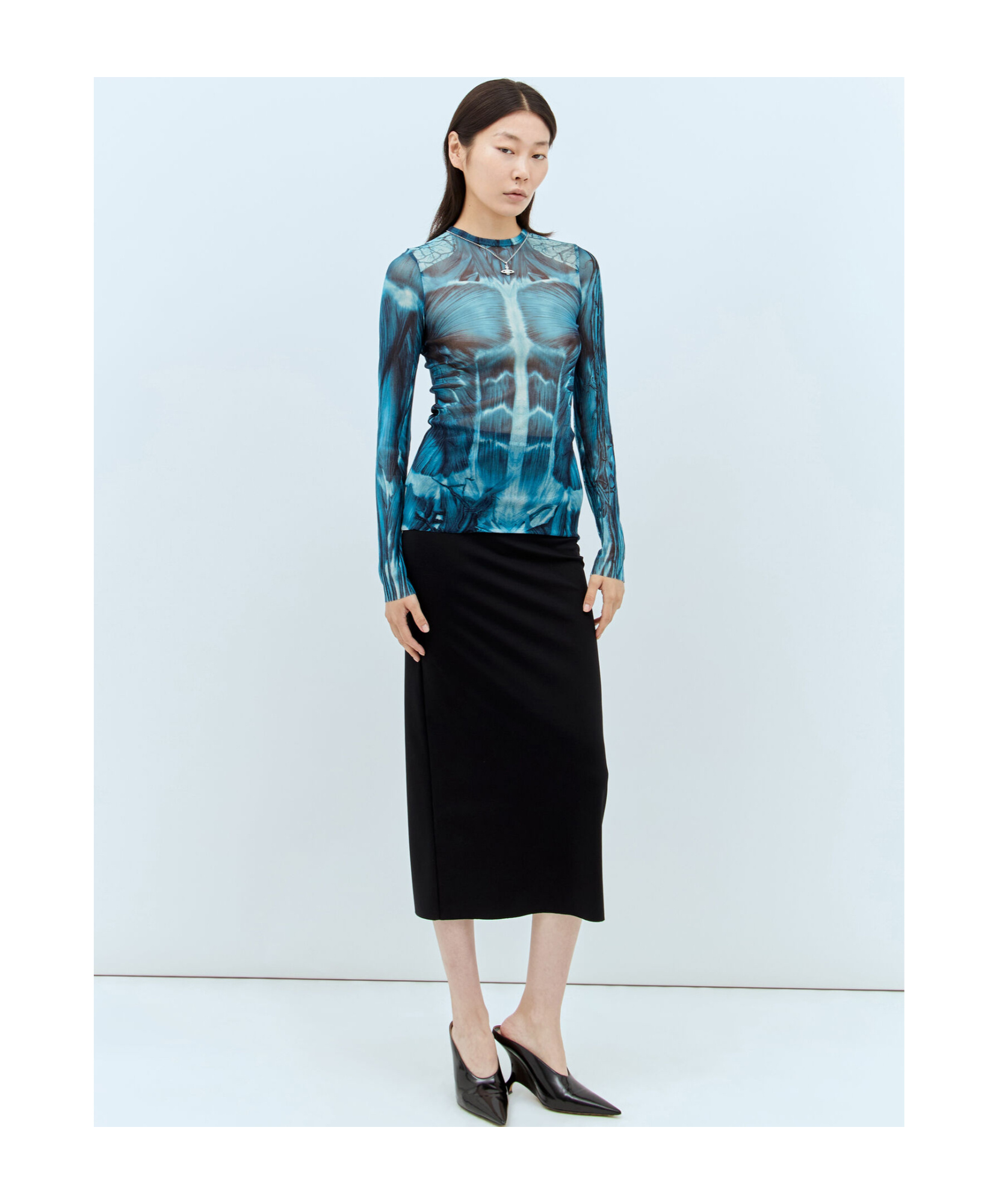 JEAN PAUL GAULTIER ÉCORCHÉ TOP