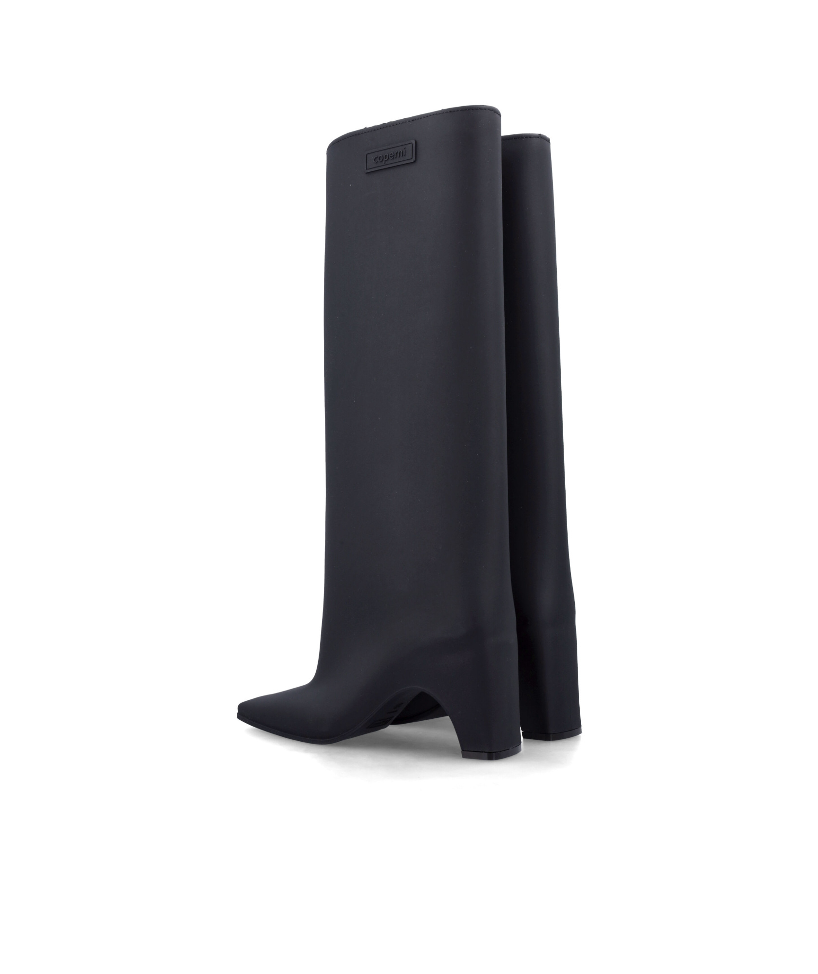 Coperni Rubber Bridge Boot In Black