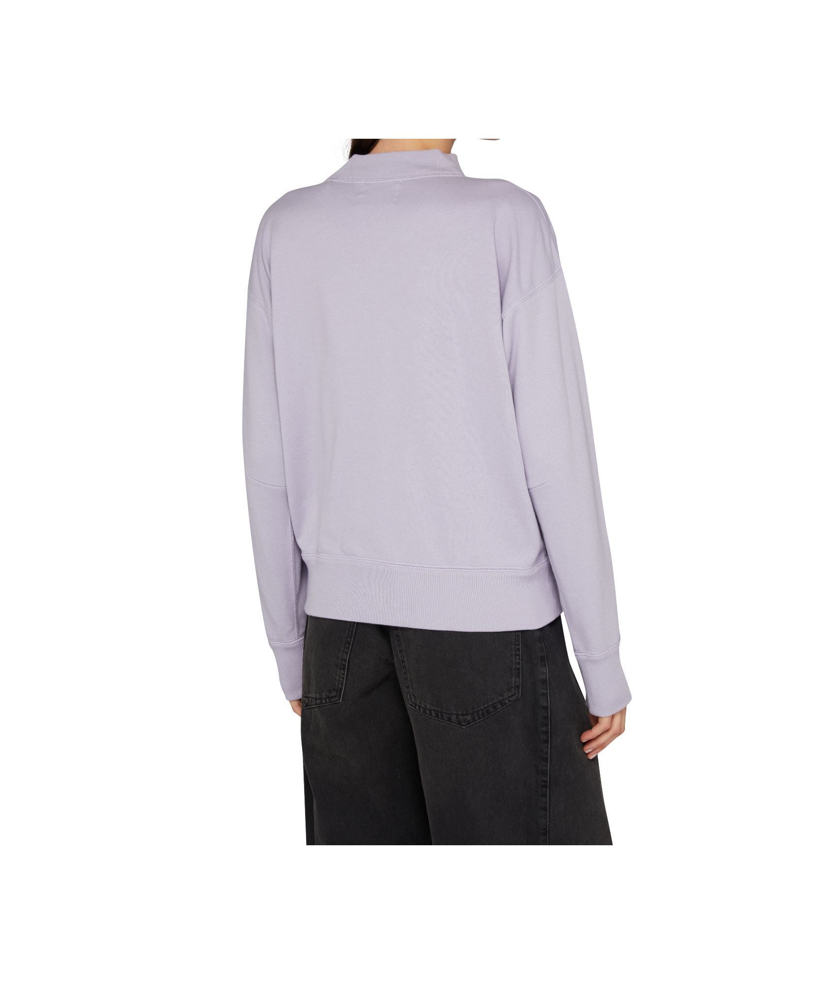 Isabel Marant Étoile Marant Etoile Women Millyny Cotton Sweatshirt In Purple