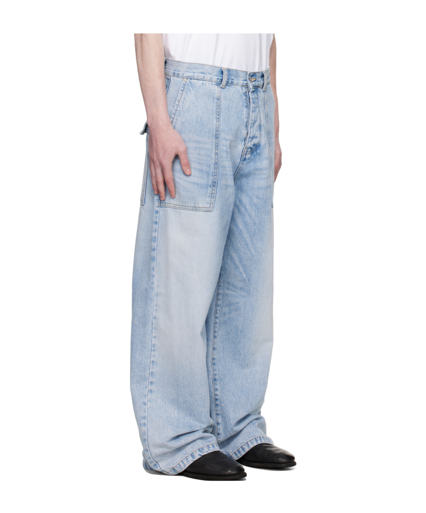 We11 Done Carpenter Jeans In Blue