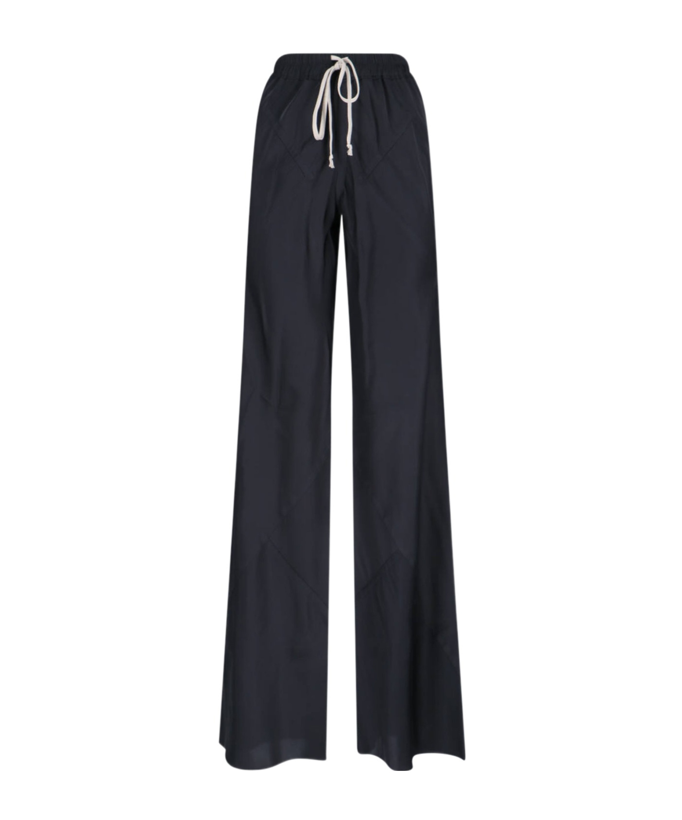 Rick Owens Straight Pants In Black