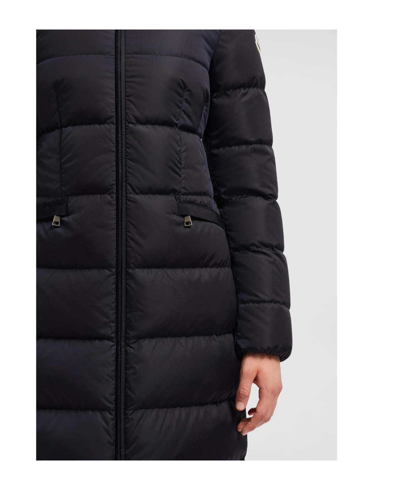Moncler Avocette Long Down Jacket