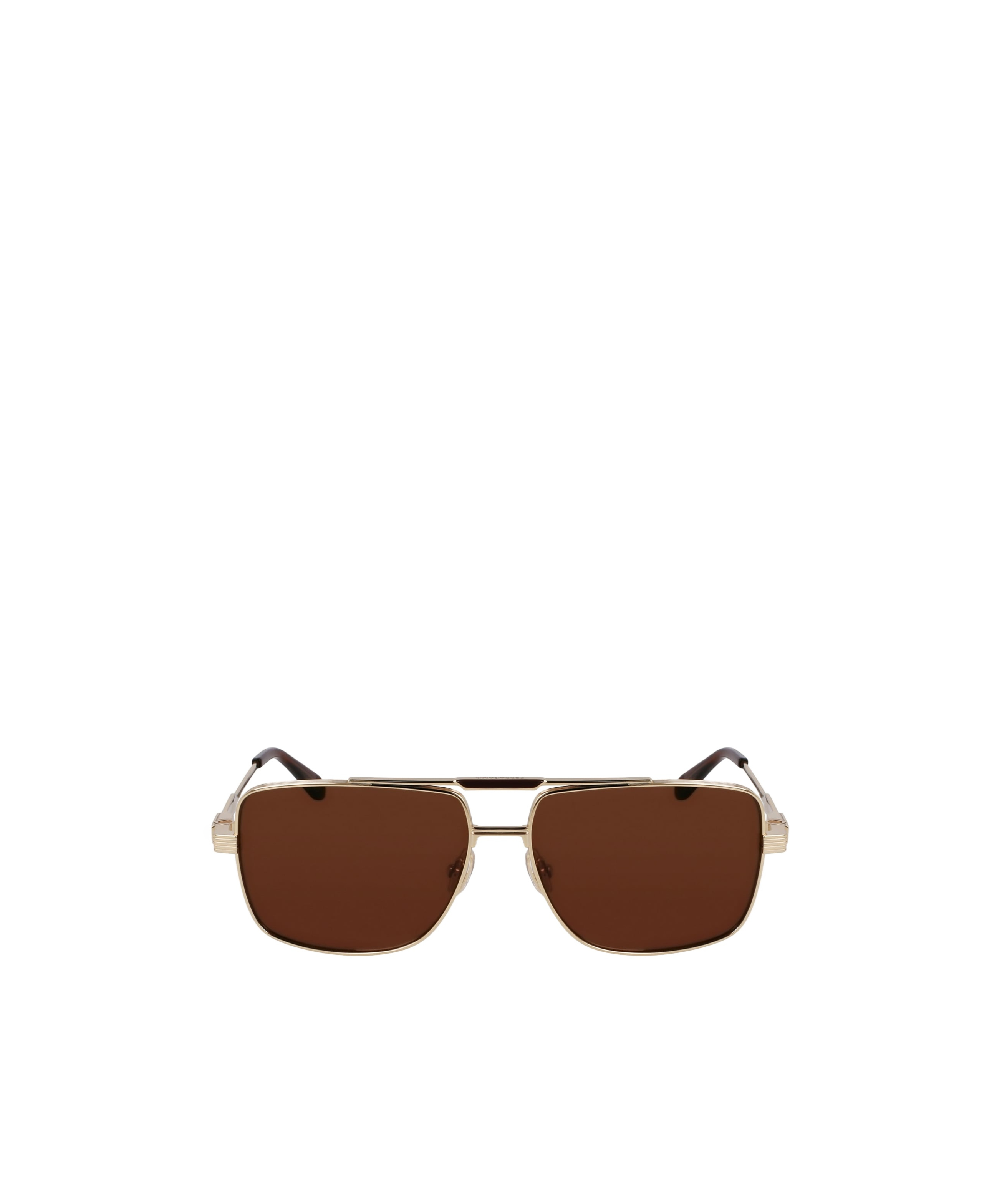 Ferragamo Frame Sunglasses In Brown