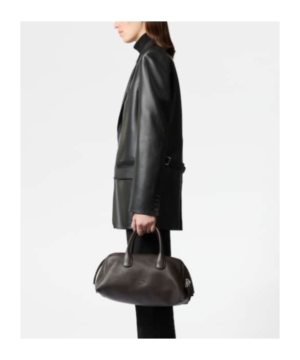Tod's Double-handle Handbag In Black