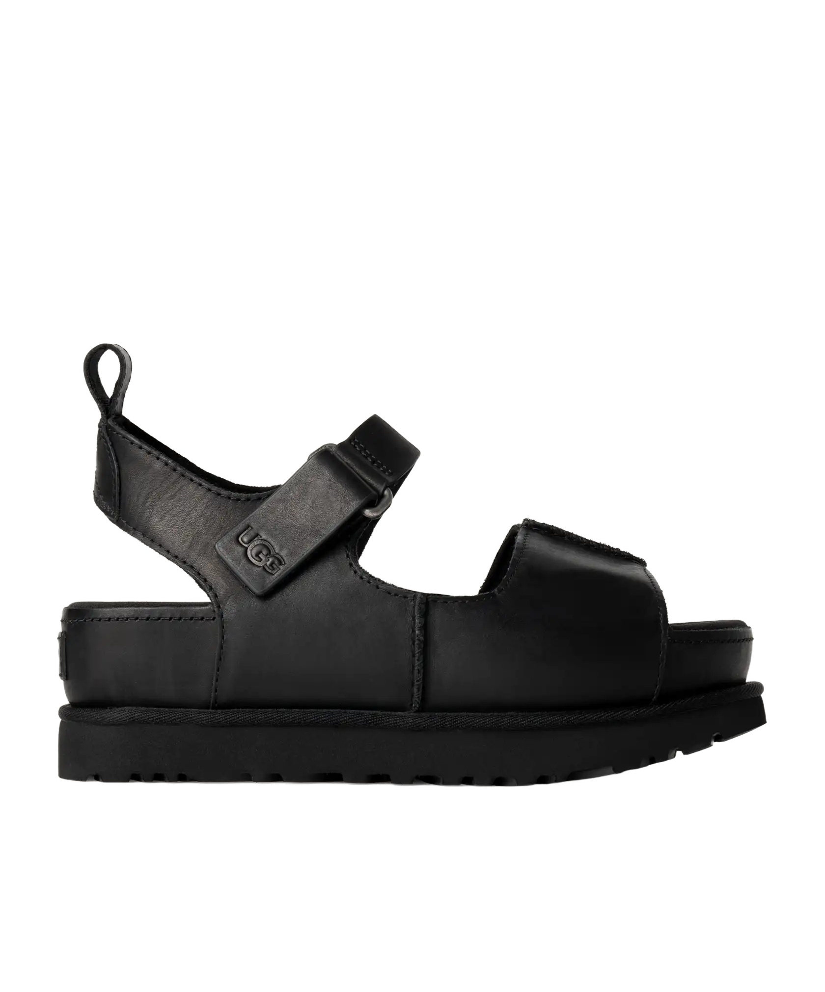 Ugg Goldenstar Hi Sandals In Black