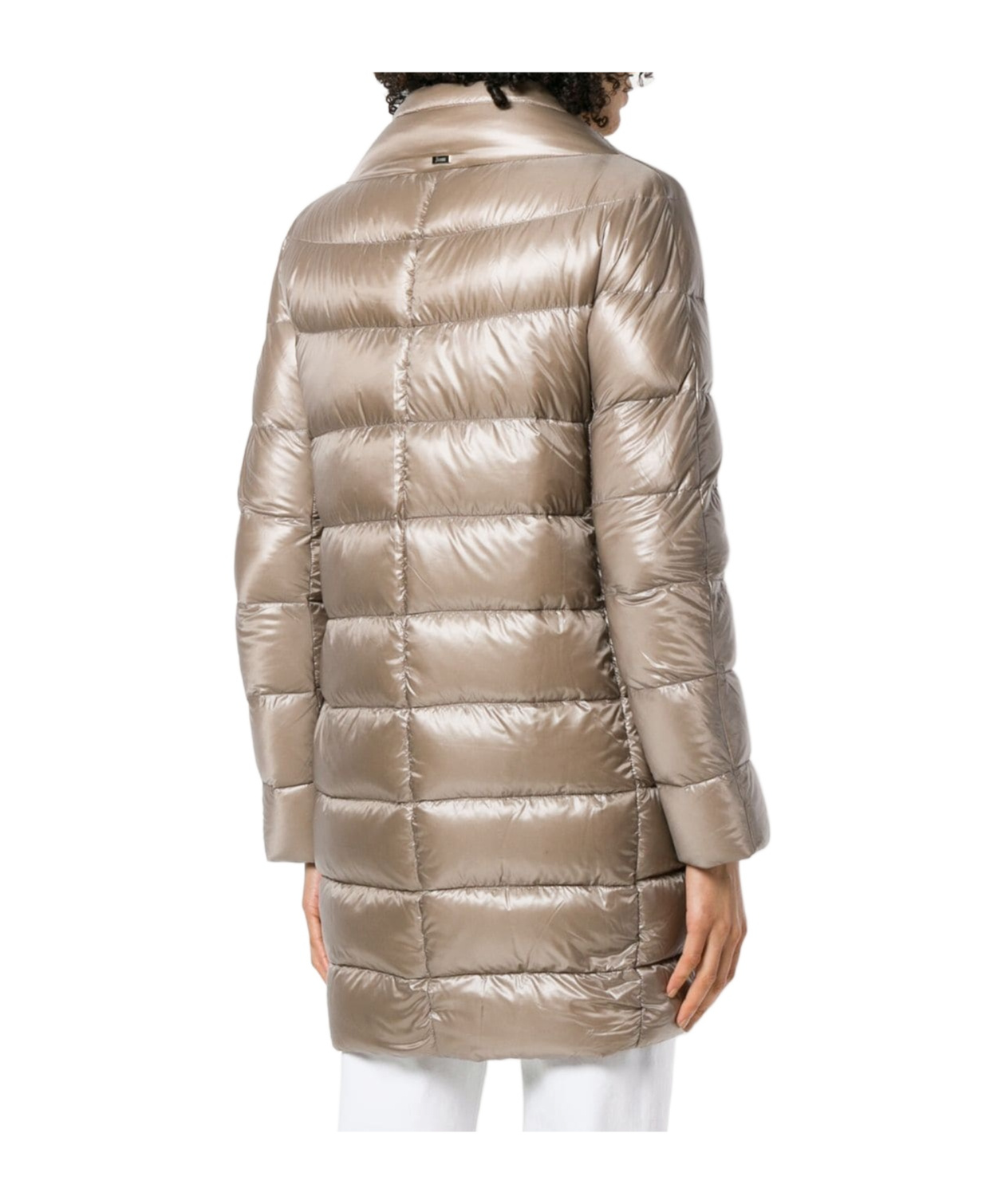 Herno Dora Puffer Jacket In Nude