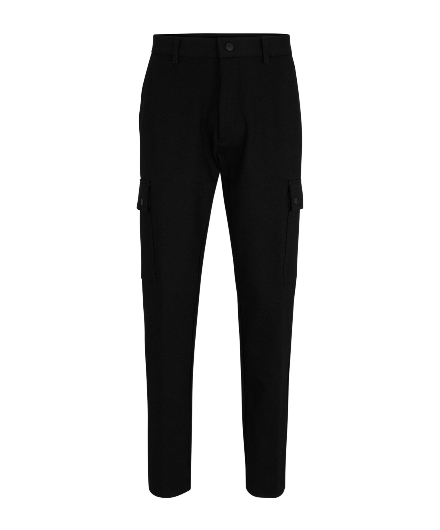 Hugo Boss Cargo Casual Trousers In Black