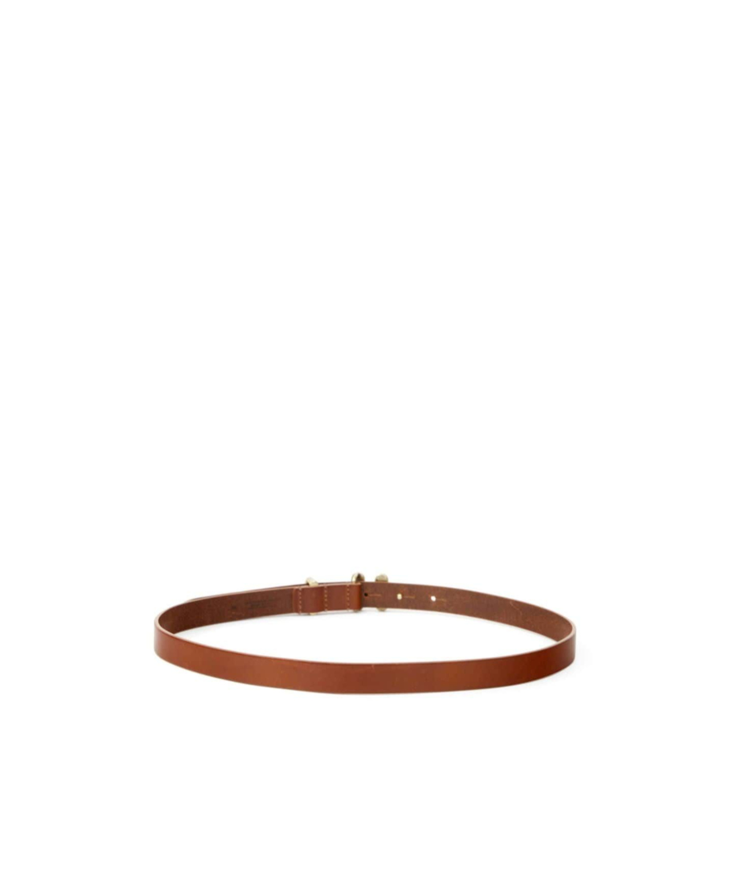 Isabel Marant Womens Khaki Valdez Oval-design-plaques Leather Belt In Brown