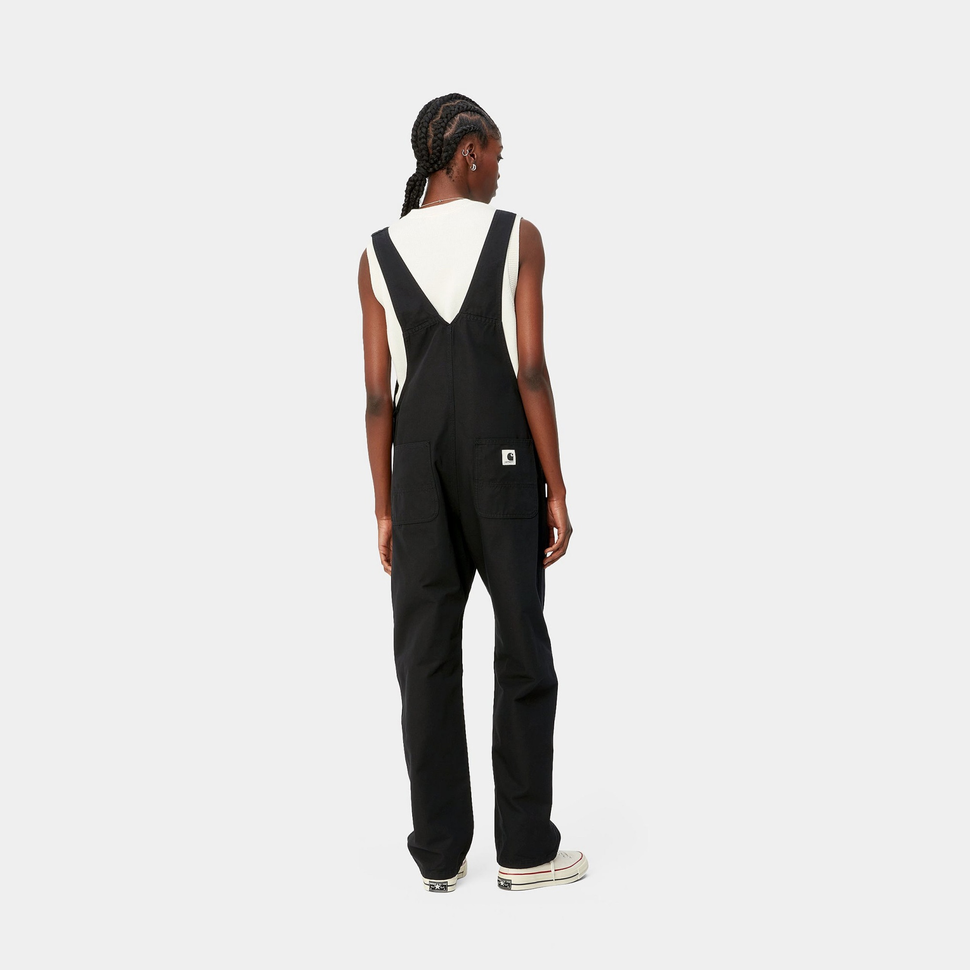 Carhartt Wip Women Straight Bib Overalls In Black