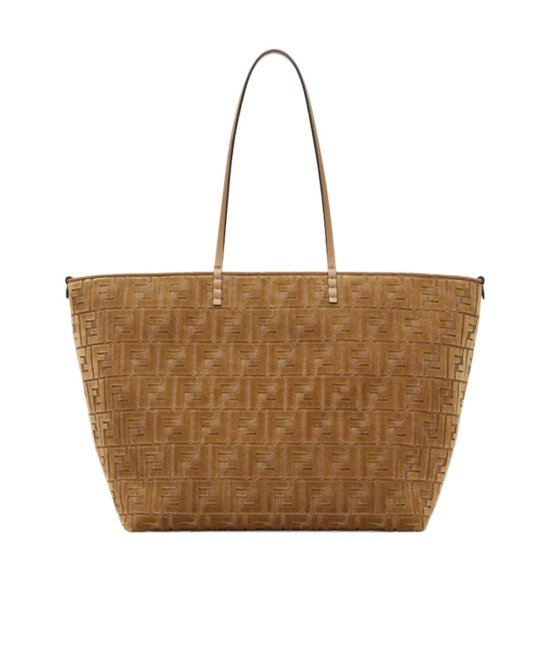 FENDI FENDI ROLL FF JACQUARD LARGE TOTE BAG