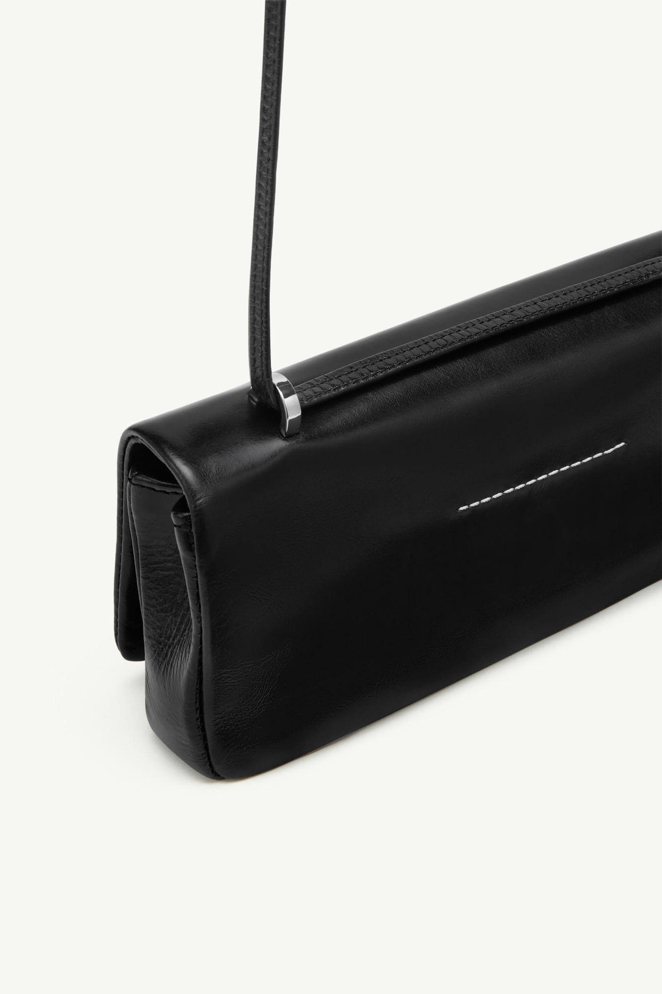 Mm6 Maison Margiela New Numeric Shoulder Bag In Black
