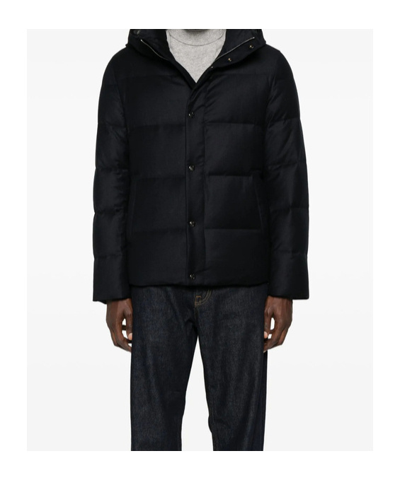 Montecore Hooded Padded Jacket In Black