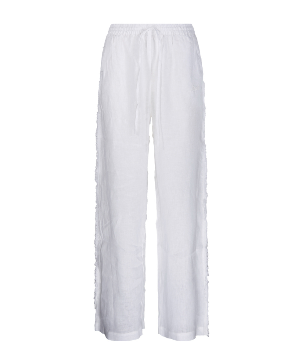 P.a.r.o.s.h Trousers Elastic Waistband Lightweight Fabric Side Pockets