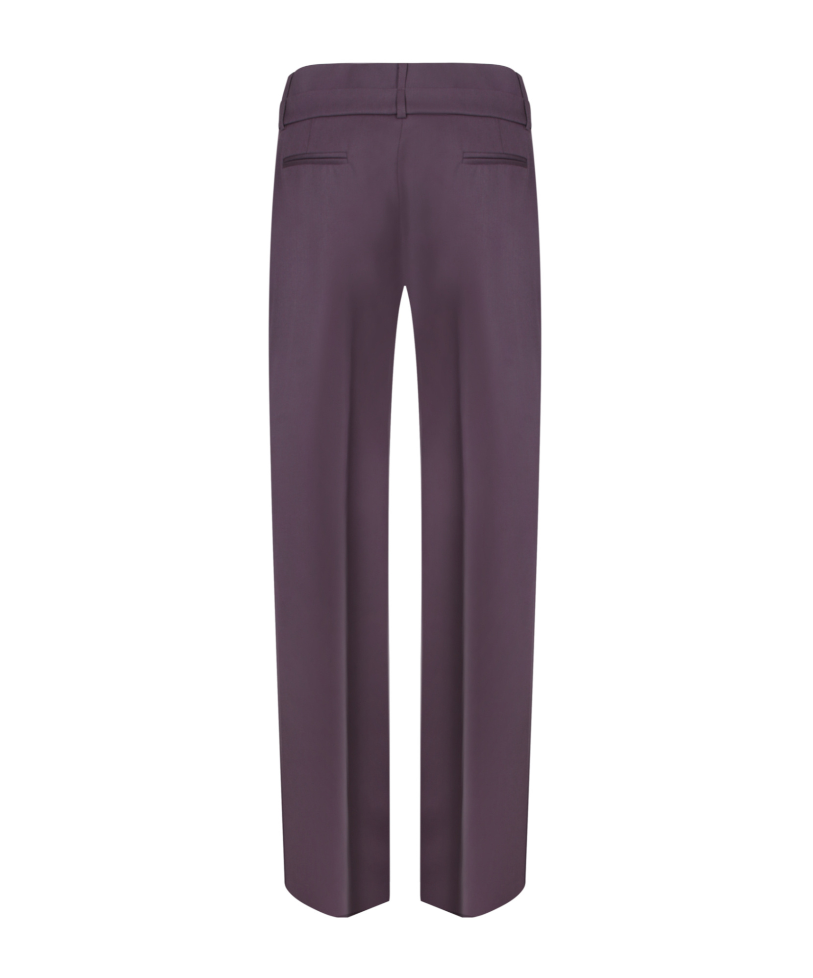 Federica Tosi Belt Loop Trousers In Purple