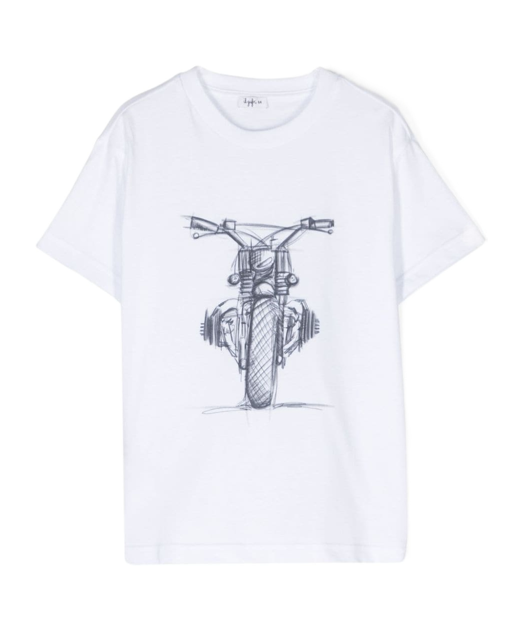Il Gufo Graphic-print Cotton T-shirt In White