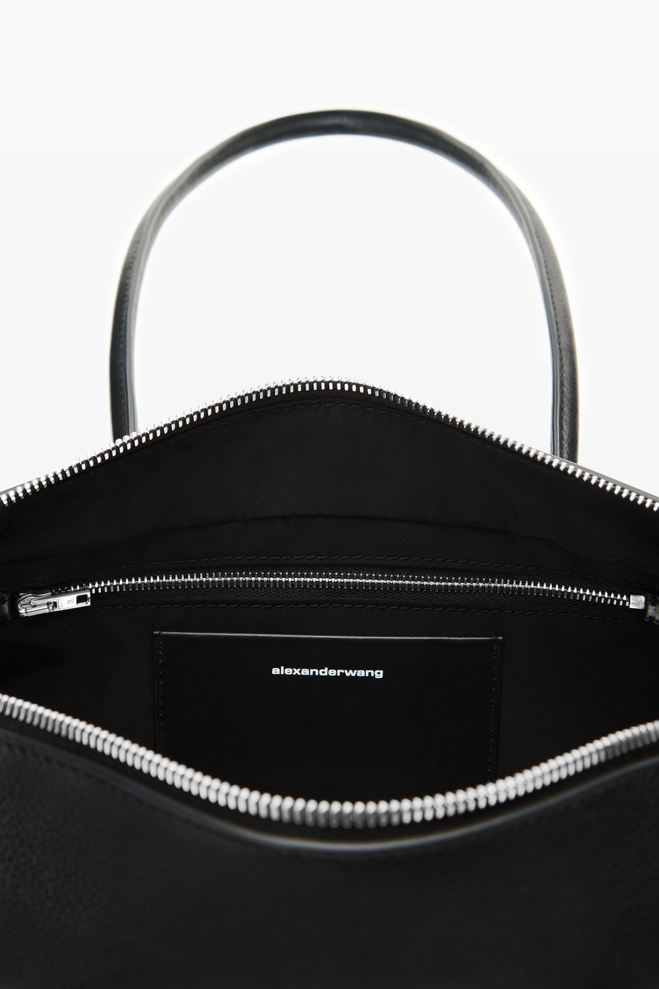 Alexander Wang Medium Roux Key-charm Shoulder Bag In Black