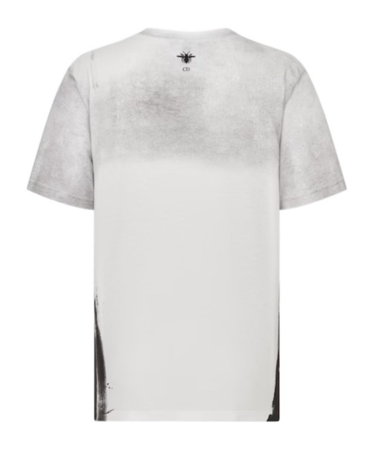 Shop Dior T-shirt In White