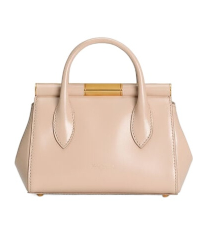 Dolce & Gabbana Leather Tote Bag In Nude